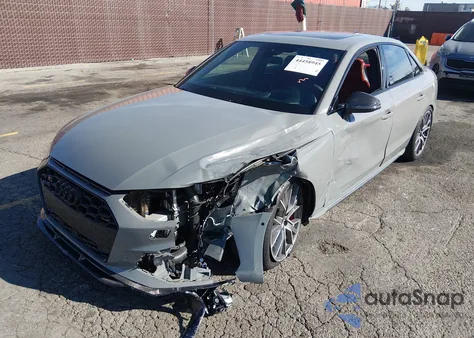 2022 Audi S4 Prestige Tfsi Quattro Tiptronic from USA, damaged, VIN WAUC4AF41NA034612